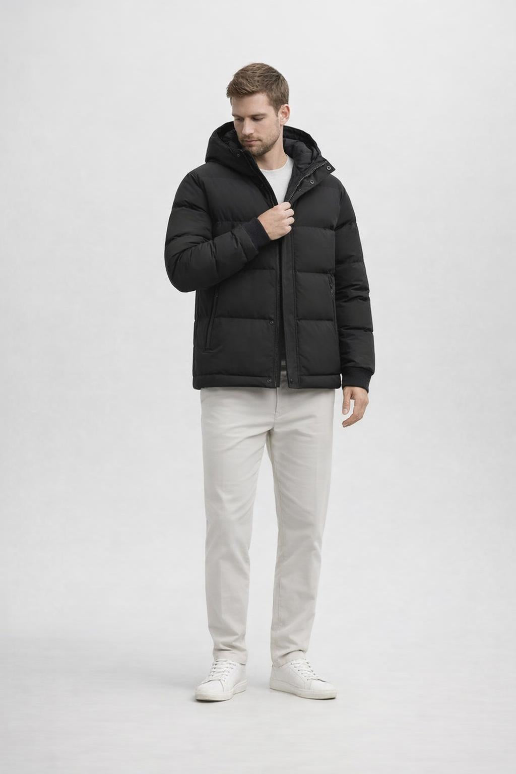 Joseph | Men's Slim Fit Hooded Puffer Jacket