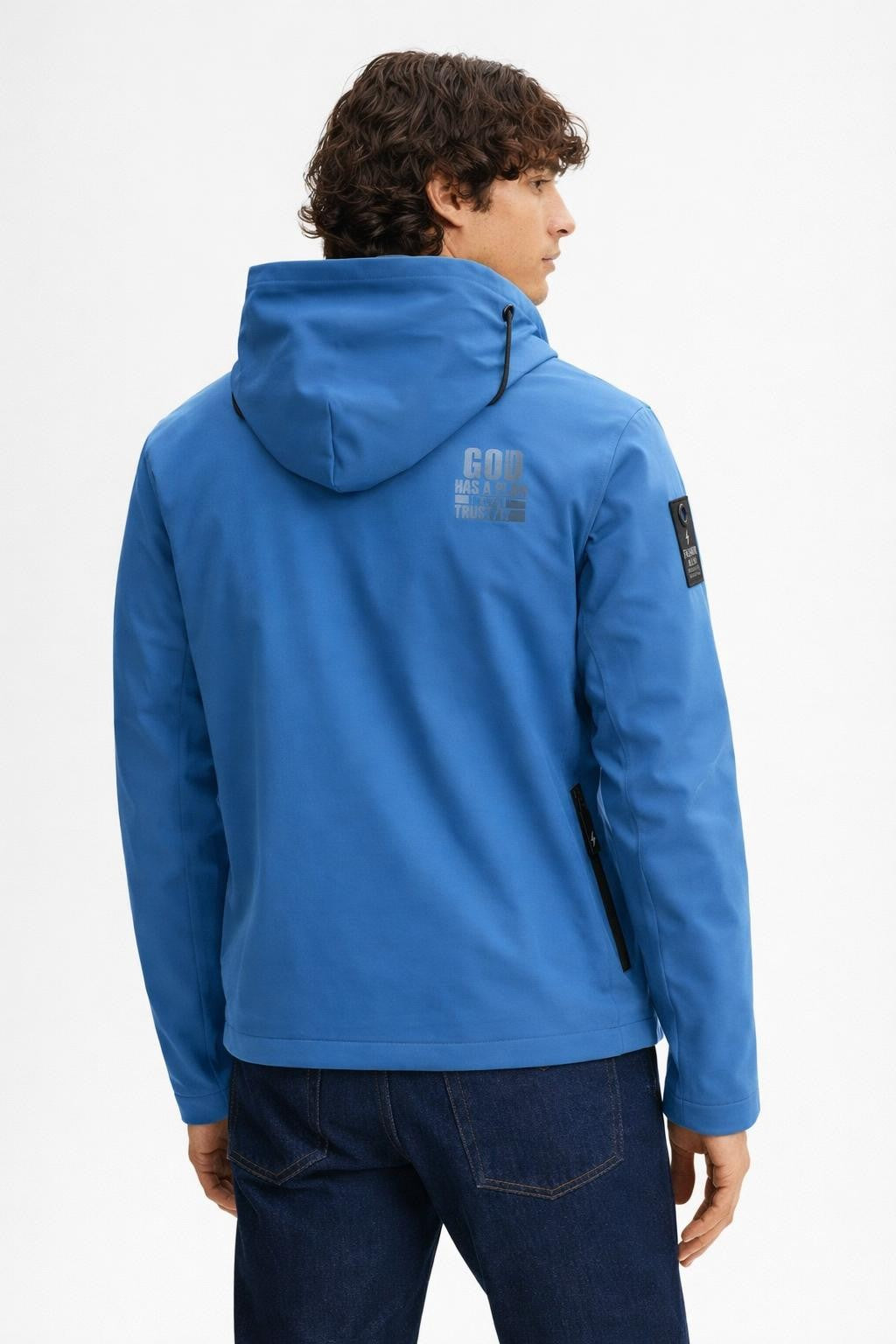David | Men's Outdoor Hiking Jacket with Print