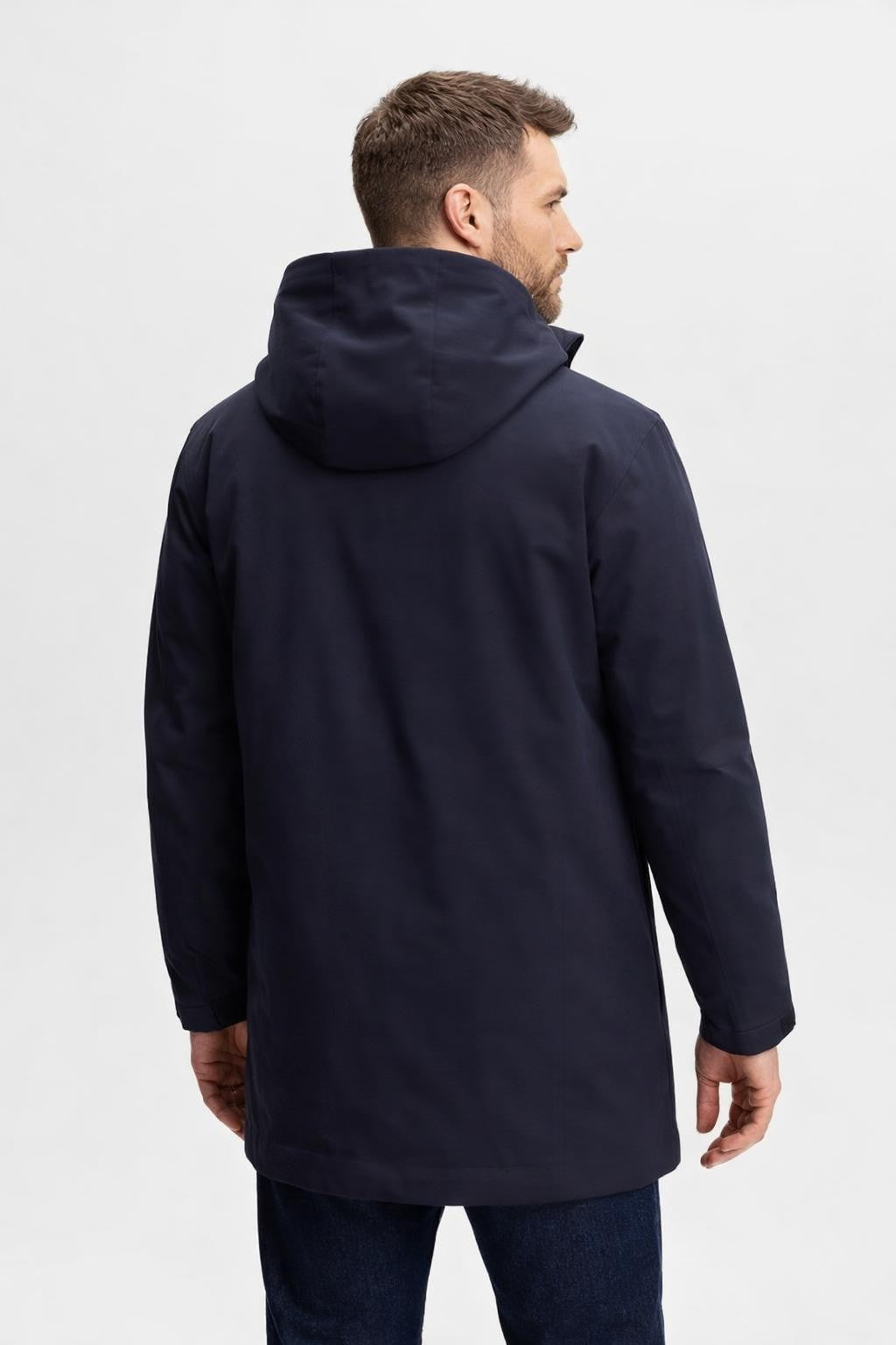 Thomas | Men's Mid Length Fleece Puffer Jacket