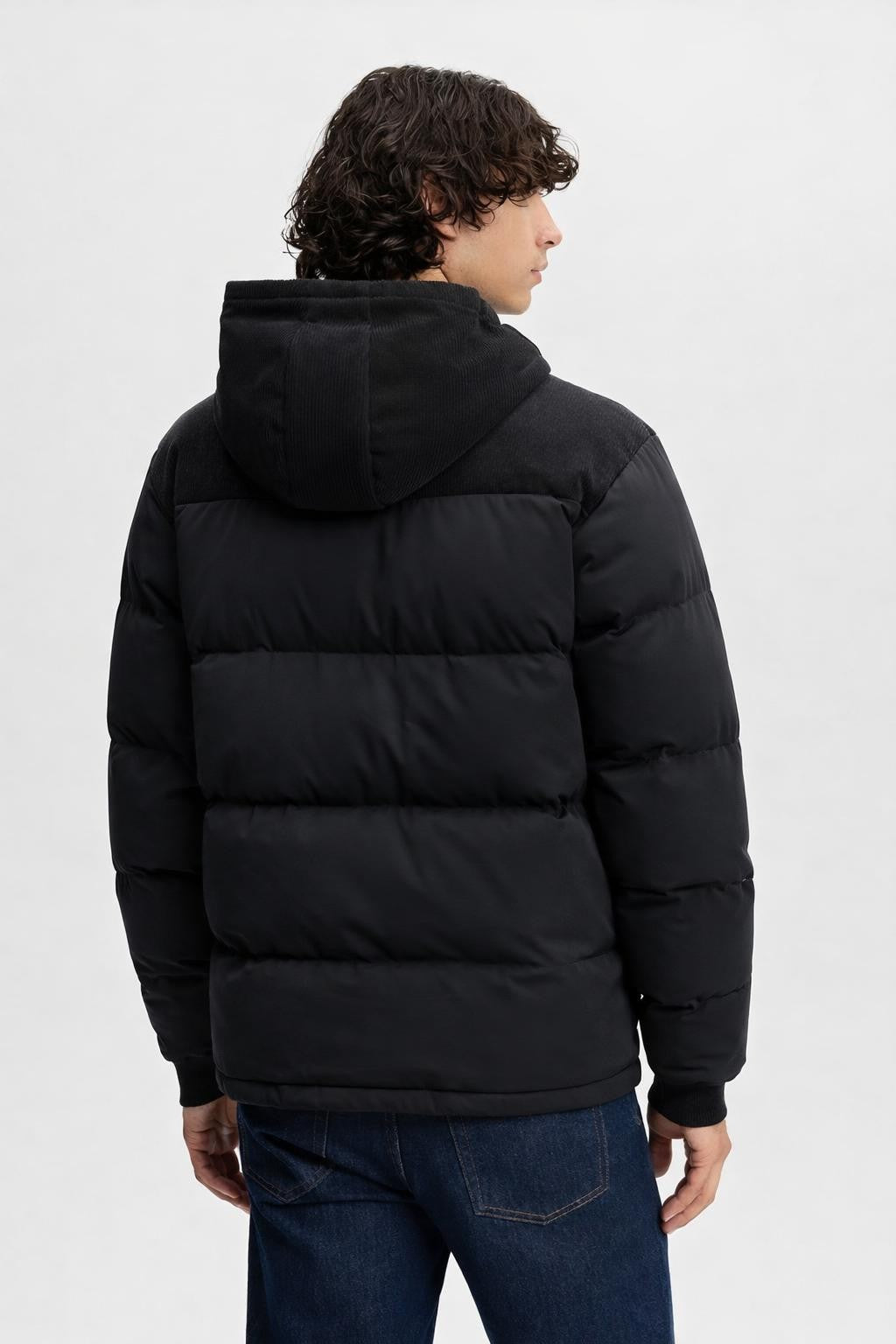 Richard | Men's Retro Colorblock Puffer Jacket