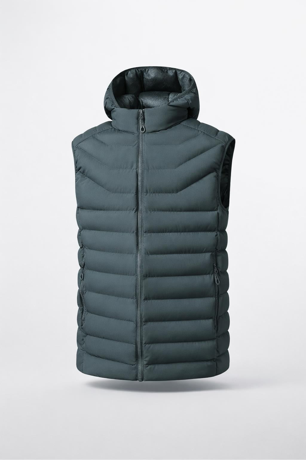 Charlotte | Women's Fleece Lined Outdoor Vest, Zip Front