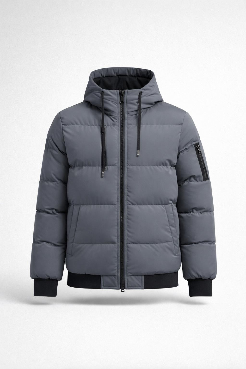 David | Men's Sherpa Lined Winter Jacket, Relaxed Fit