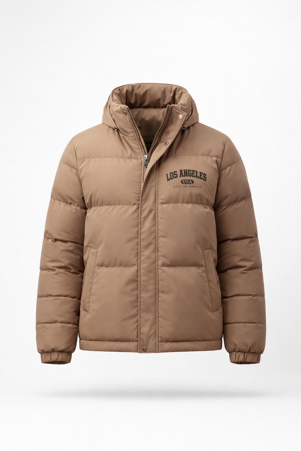 Christopher | Men's Windproof Winter Jacket, Stand Collar