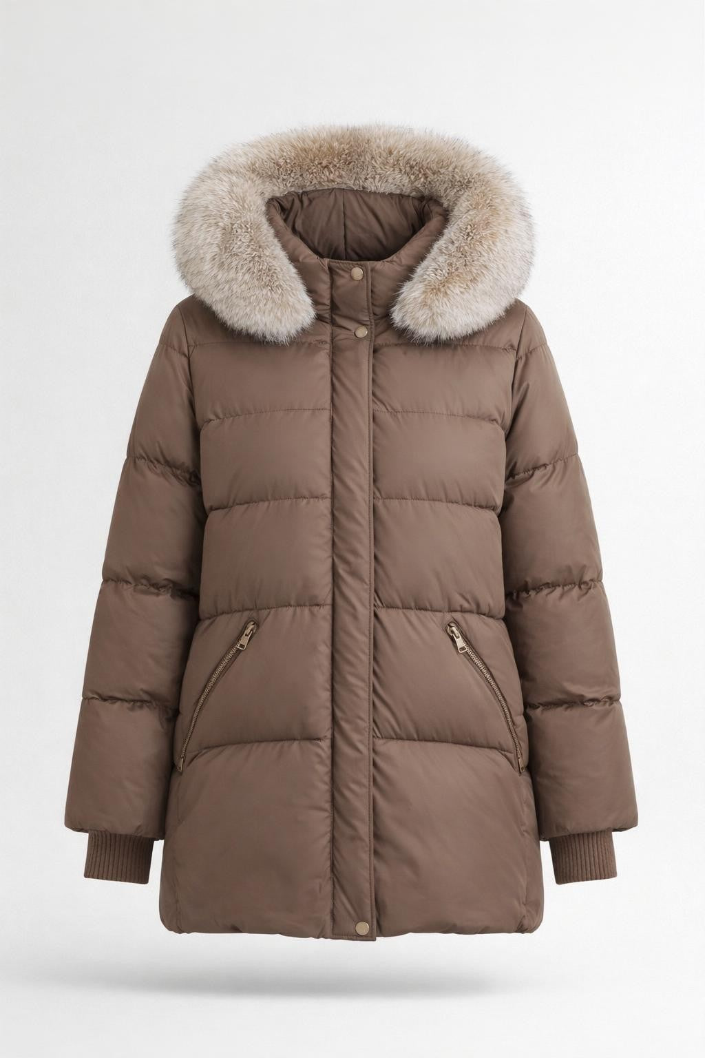 Sofia | Women's Puffer Jacket with Detachable Hood