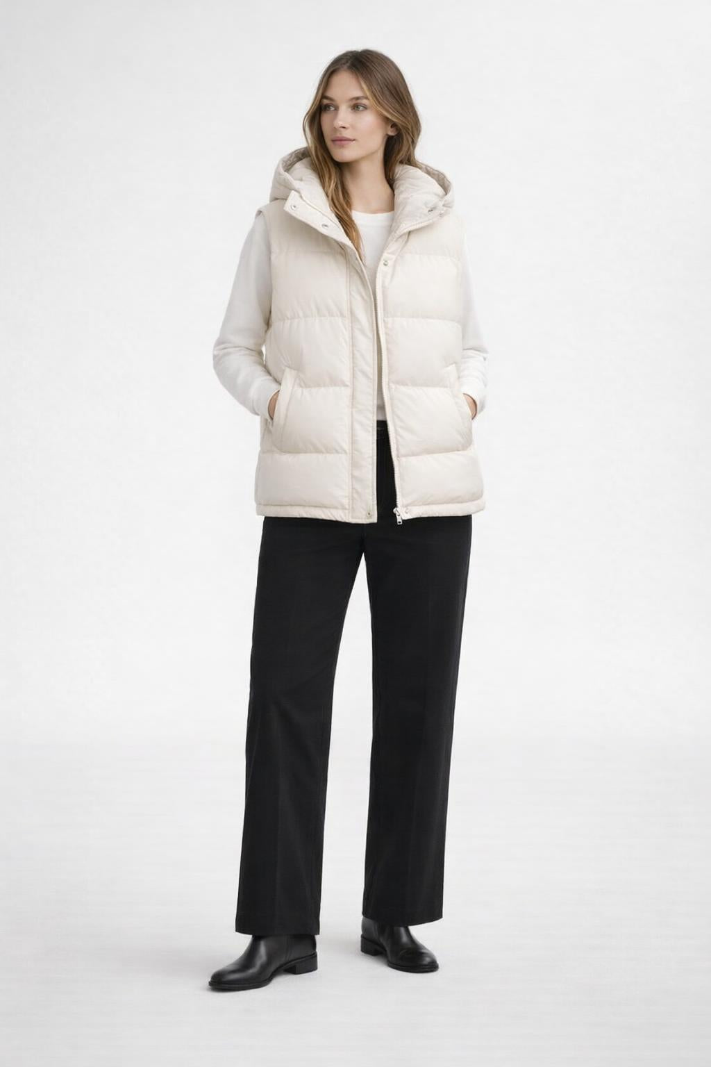 Eliana | Women's Lightweight Fitted Puffer Vest