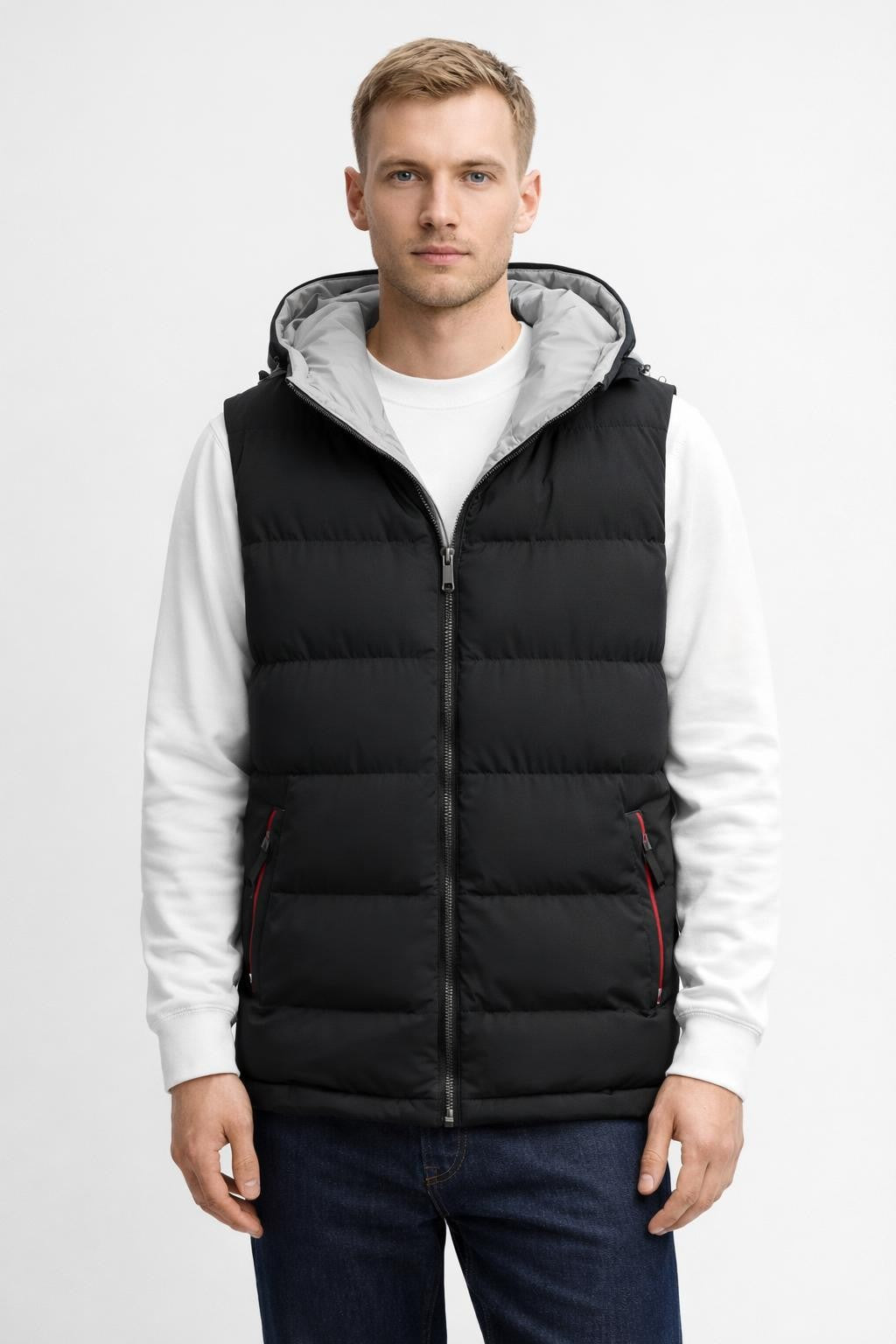 Lightweight Insulated Men's Vest - Black