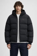 Unisex Thick Casual Stand Collar Jacket - Black