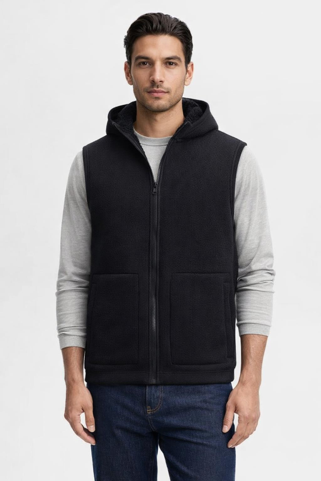 Lightweight Insulated Breathable Vest - Black