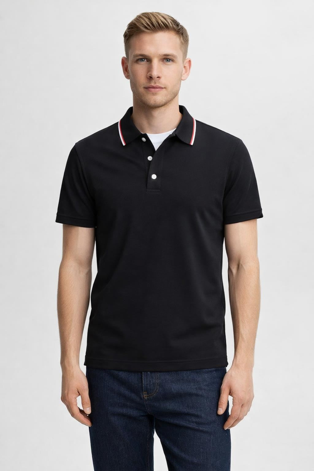 Men's Performance Polo Shirt - Black