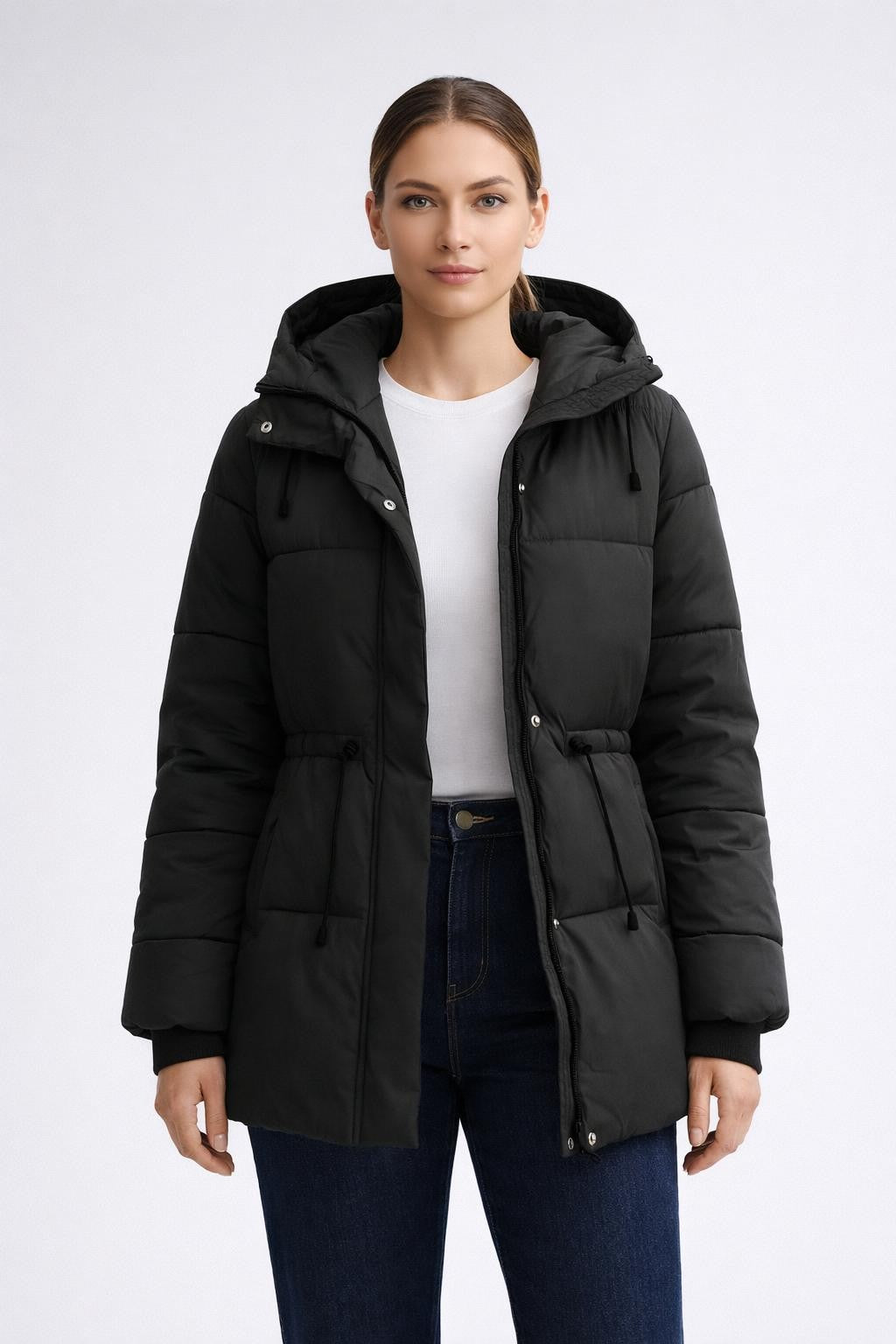Classic Single-Color Casual Jacket - Black