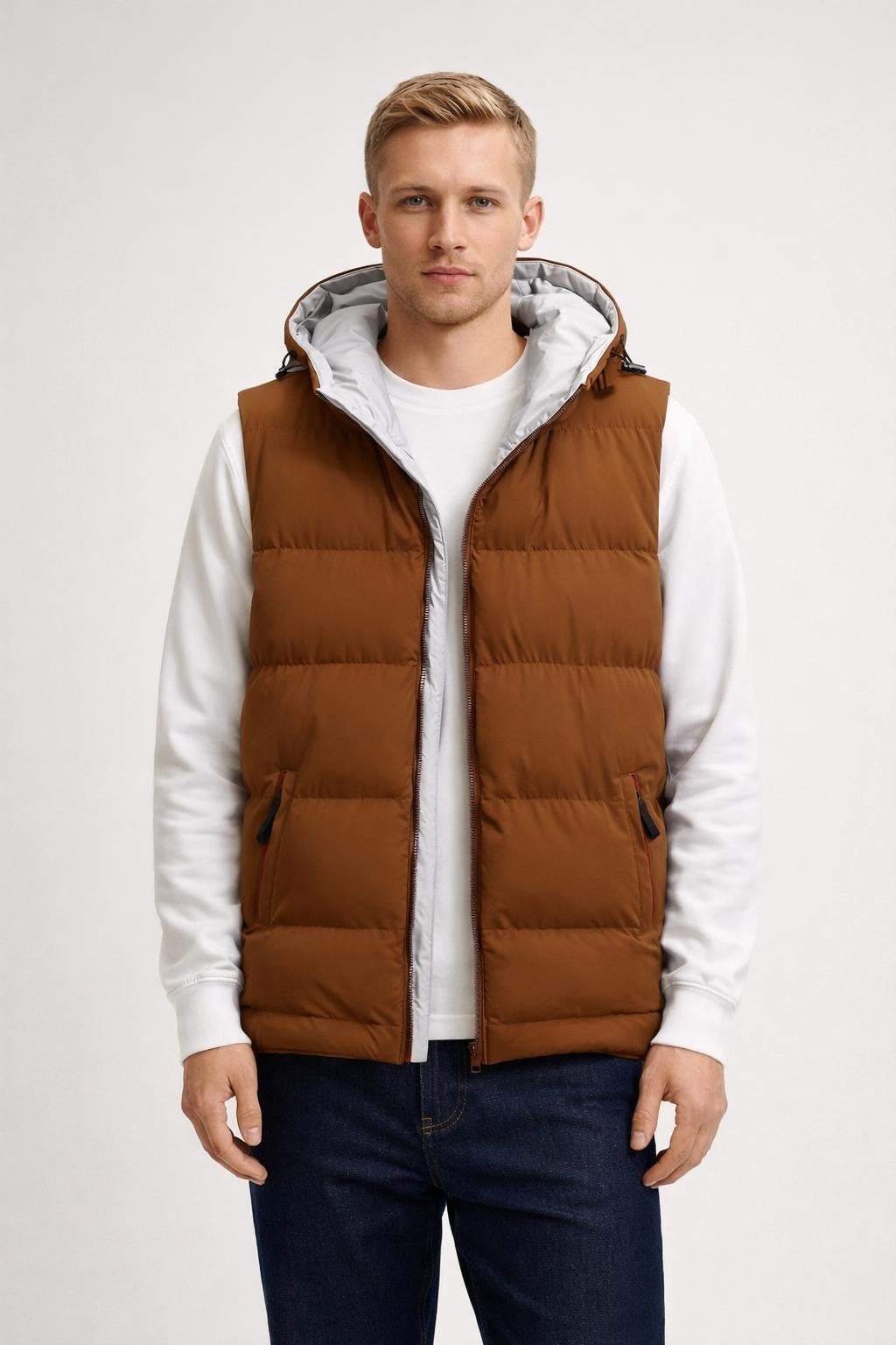 Lightweight Insulated Men's Vest - Blue