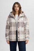 Buffalo Check Faux Fur Coat - Buffalo Check