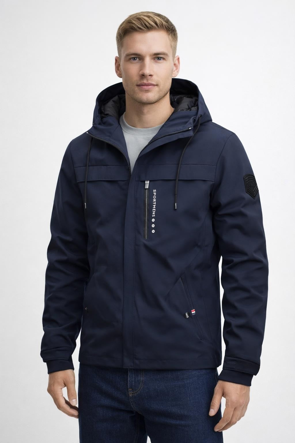 Men's Outdoor Sport Jacket Lightweight - Dark Blue