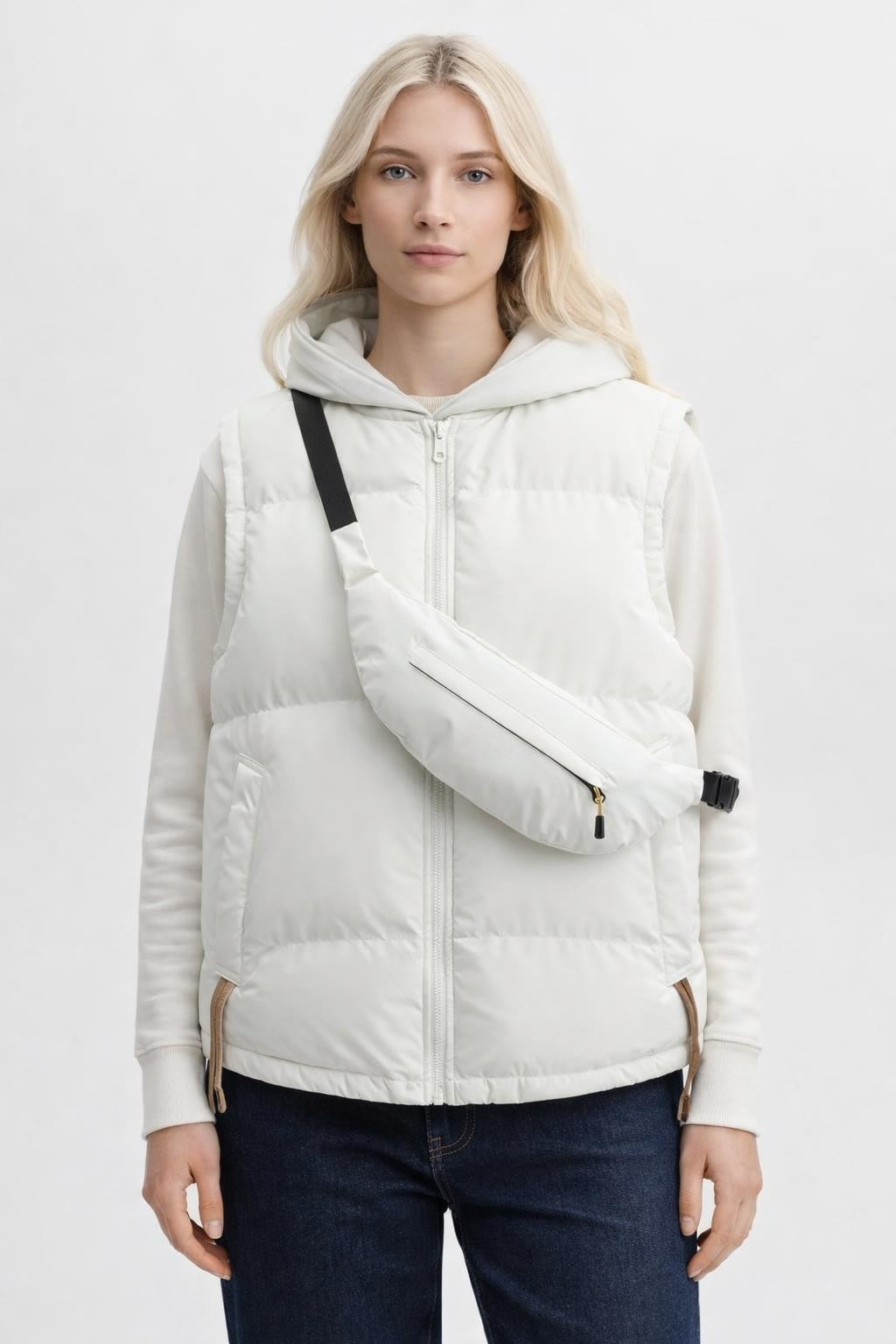 Reversible Casual Sport Vest - Green