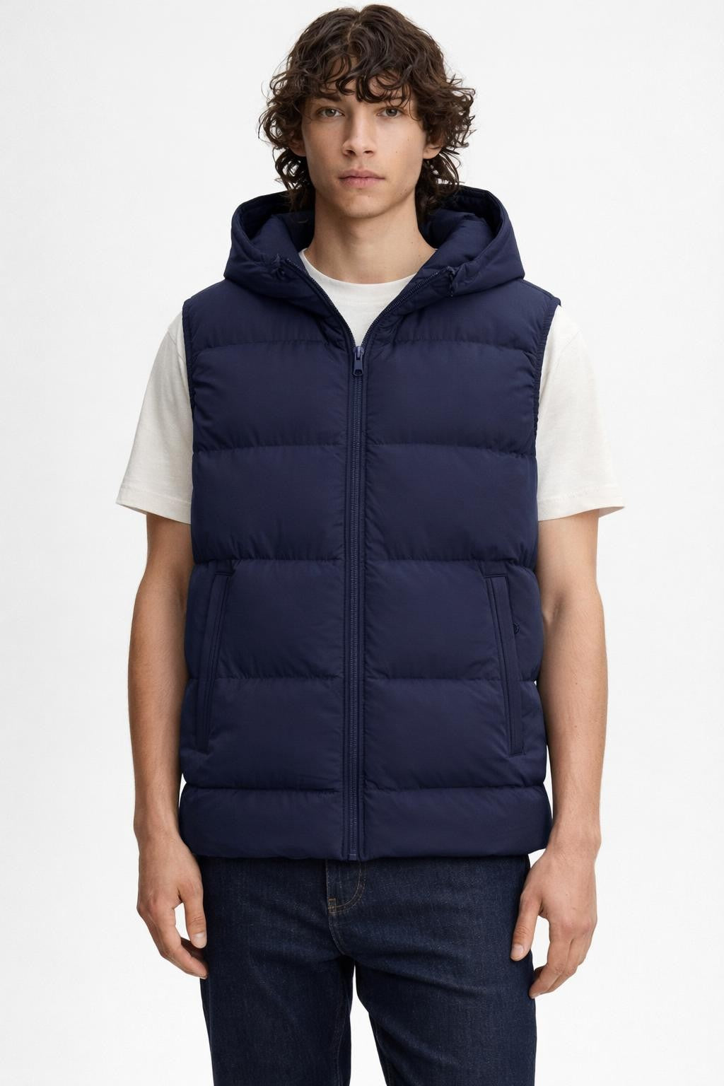 Quilted Insulated Outdoor Vest - Red
