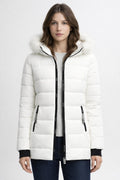 Plush Thickened Winter Jacket - White