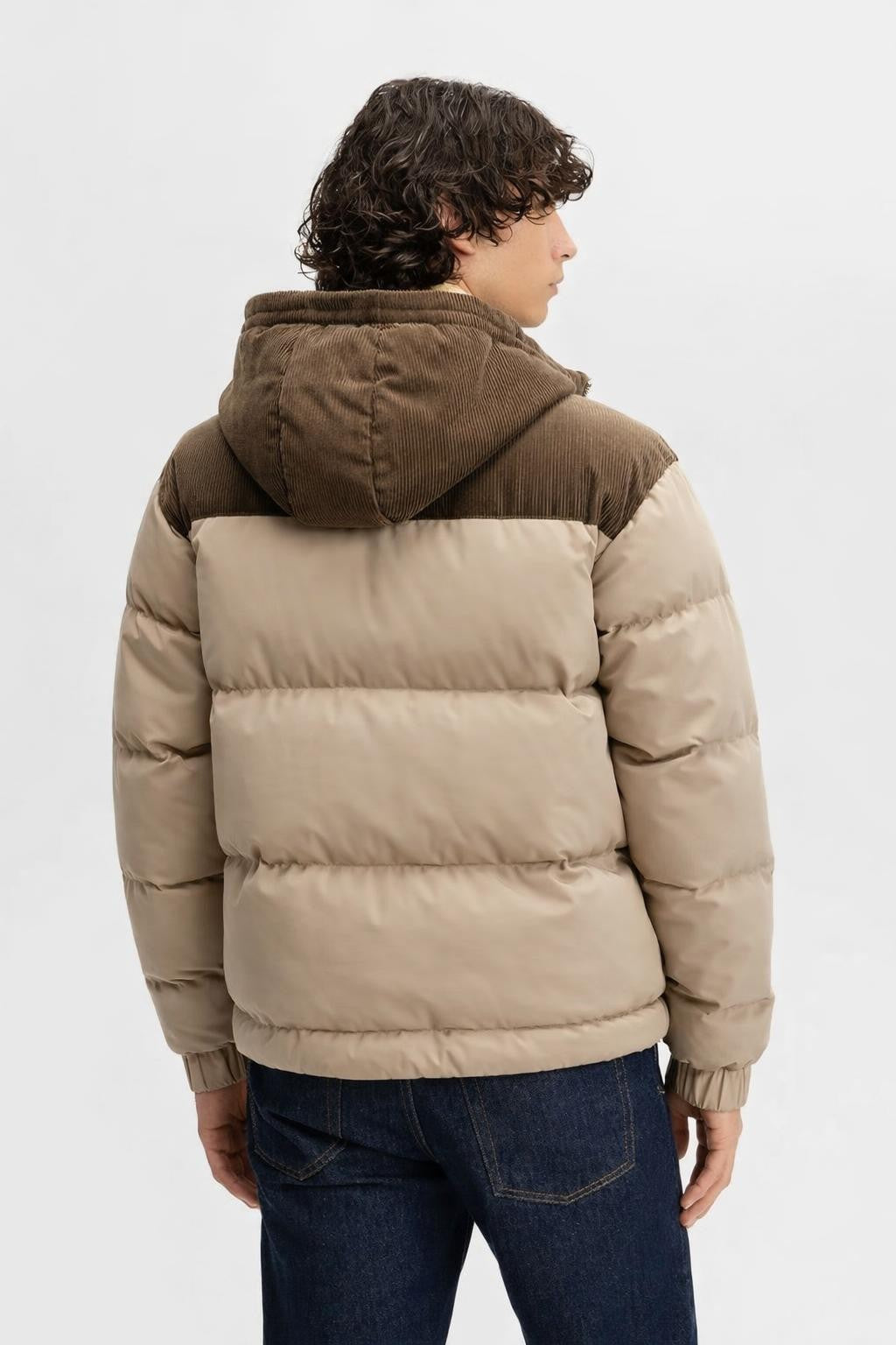 James | Men's Quilted Corduroy Winter Jacket
