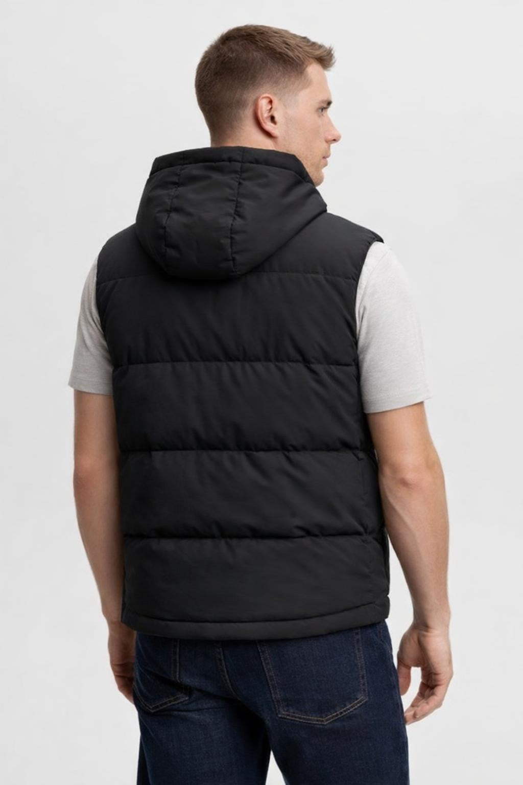 Thomas | Men's Insulated Zip Up Puffer Vest