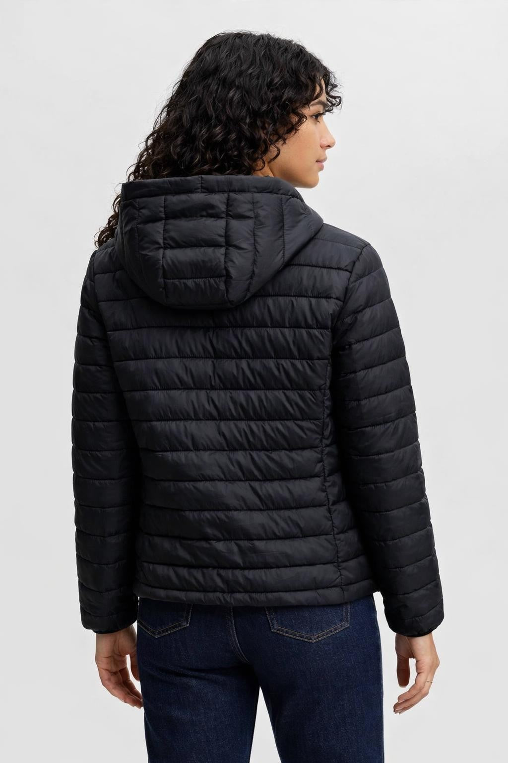 Lightweight Quilted Windproof Jacket - back view
