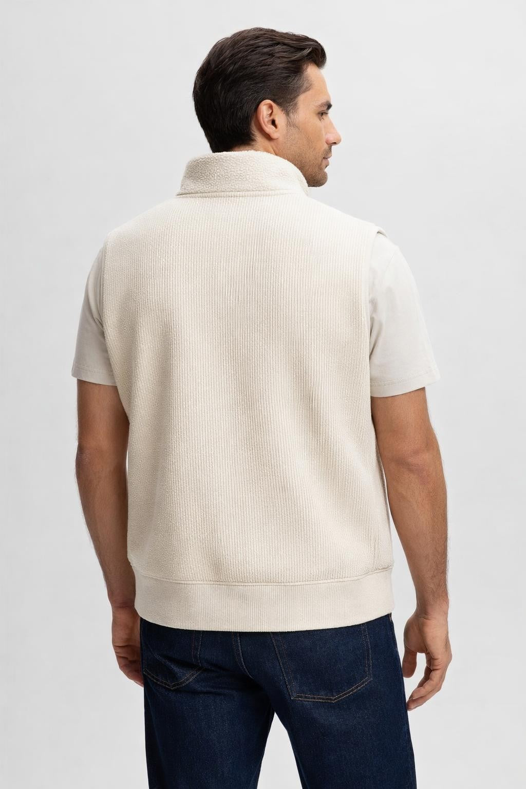 Lightweight Insulated Breathable Vest - back view