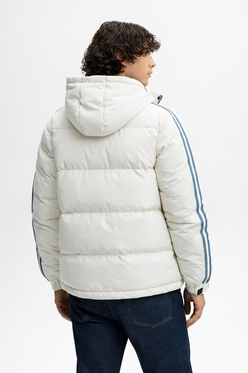 Men's Insulated Winter Jacket - back view