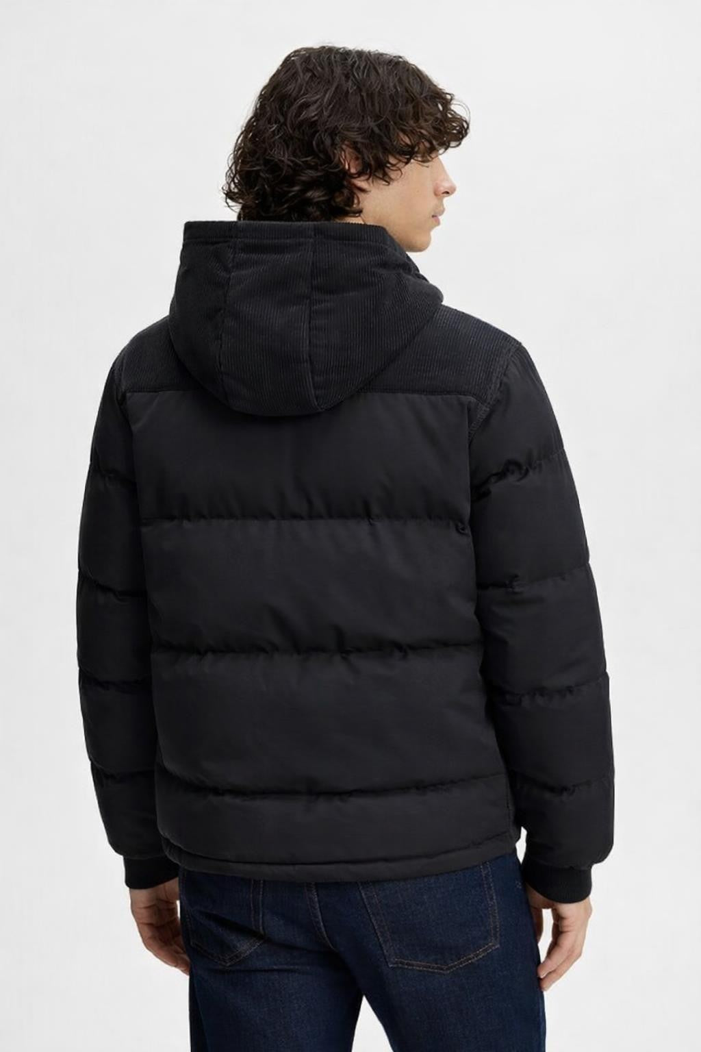 John | Men's Colorblock Winter Jacket, Full Zip