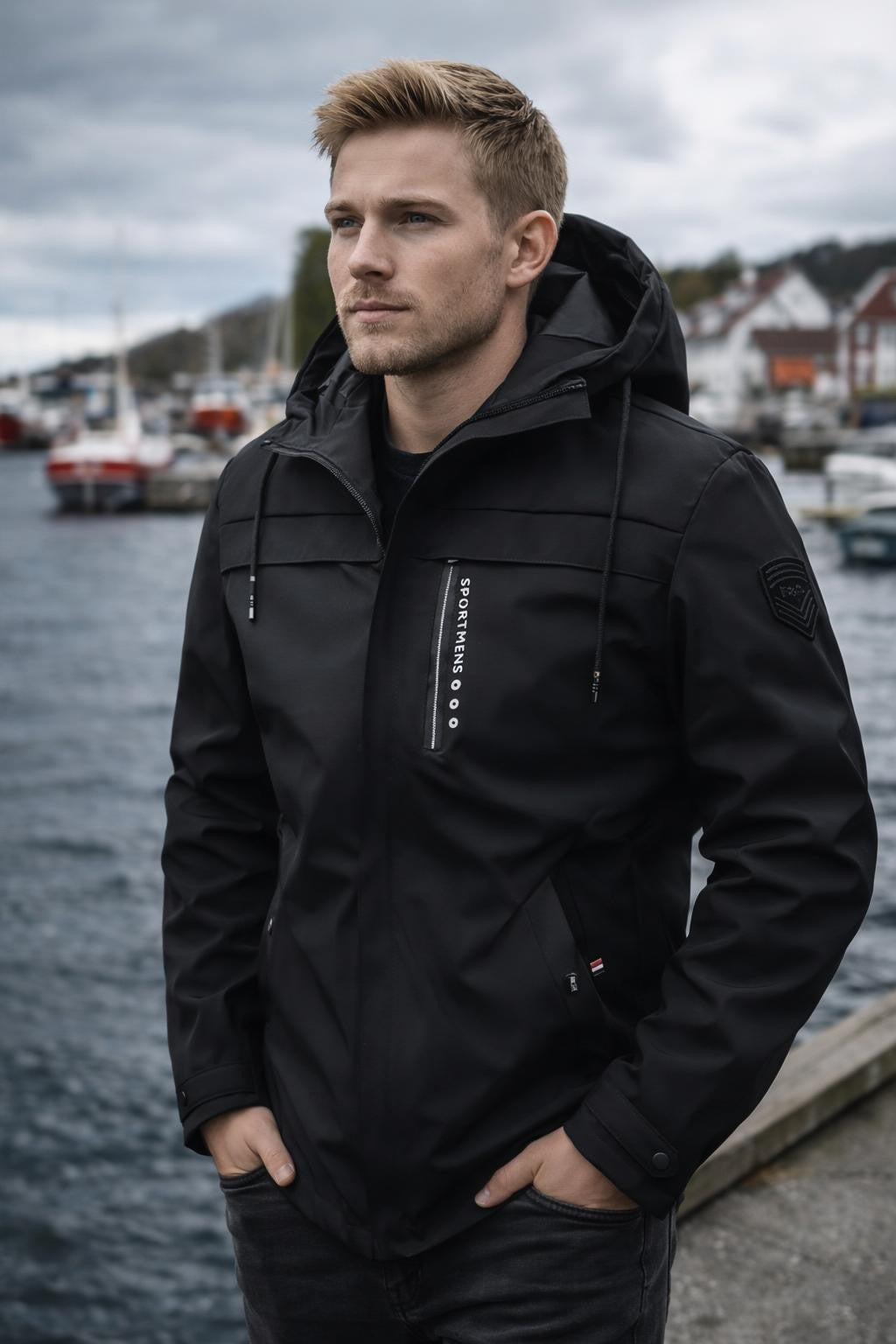 Men's Outdoor Sport Jacket Lightweight - lifestyle 1