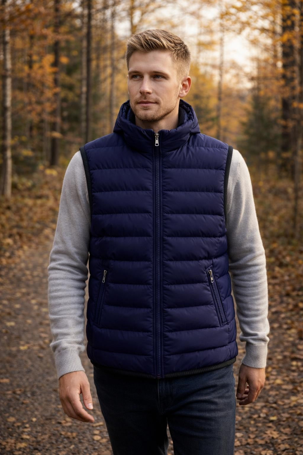 Men's Windproof Outdoor Vest - lifestyle 1