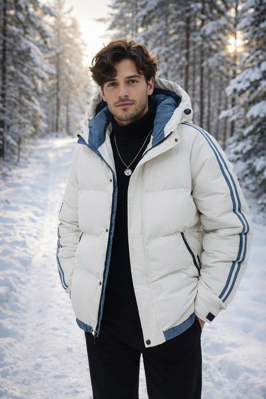 Men's Insulated Winter Jacket - lifestyle 1