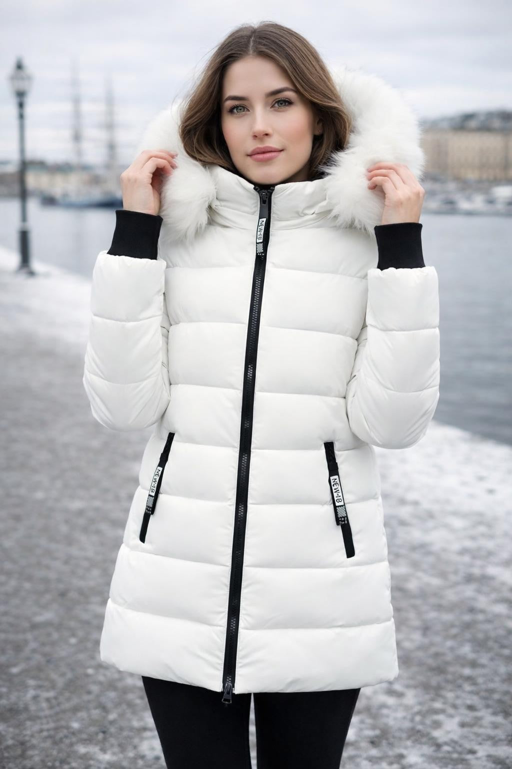 Plush Thickened Winter Jacket - lifestyle 1