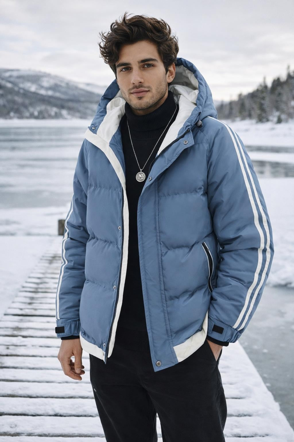 Men's Insulated Winter Jacket - lifestyle 2