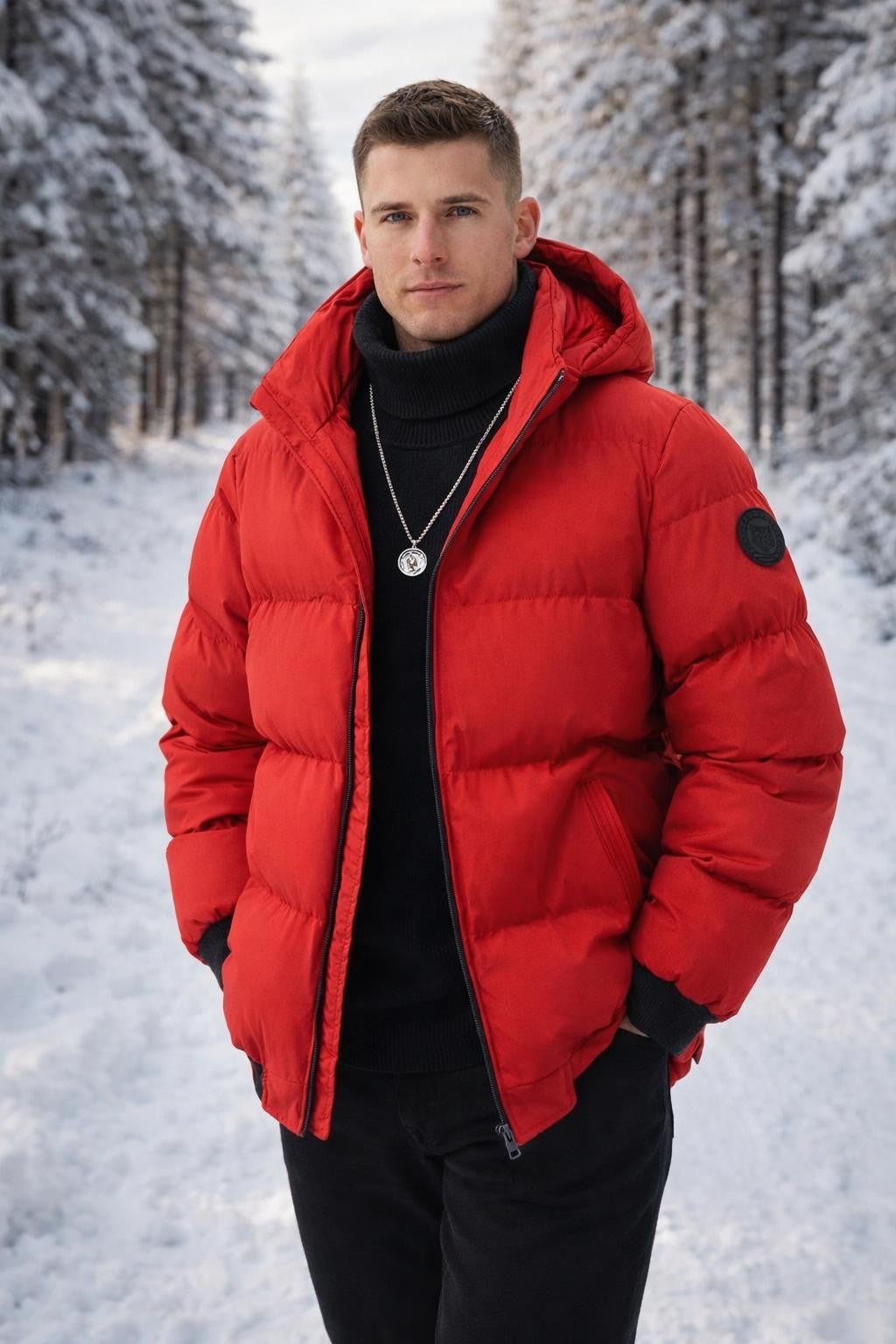 Men's Thick Casual Winter Jacket - lifestyle 2