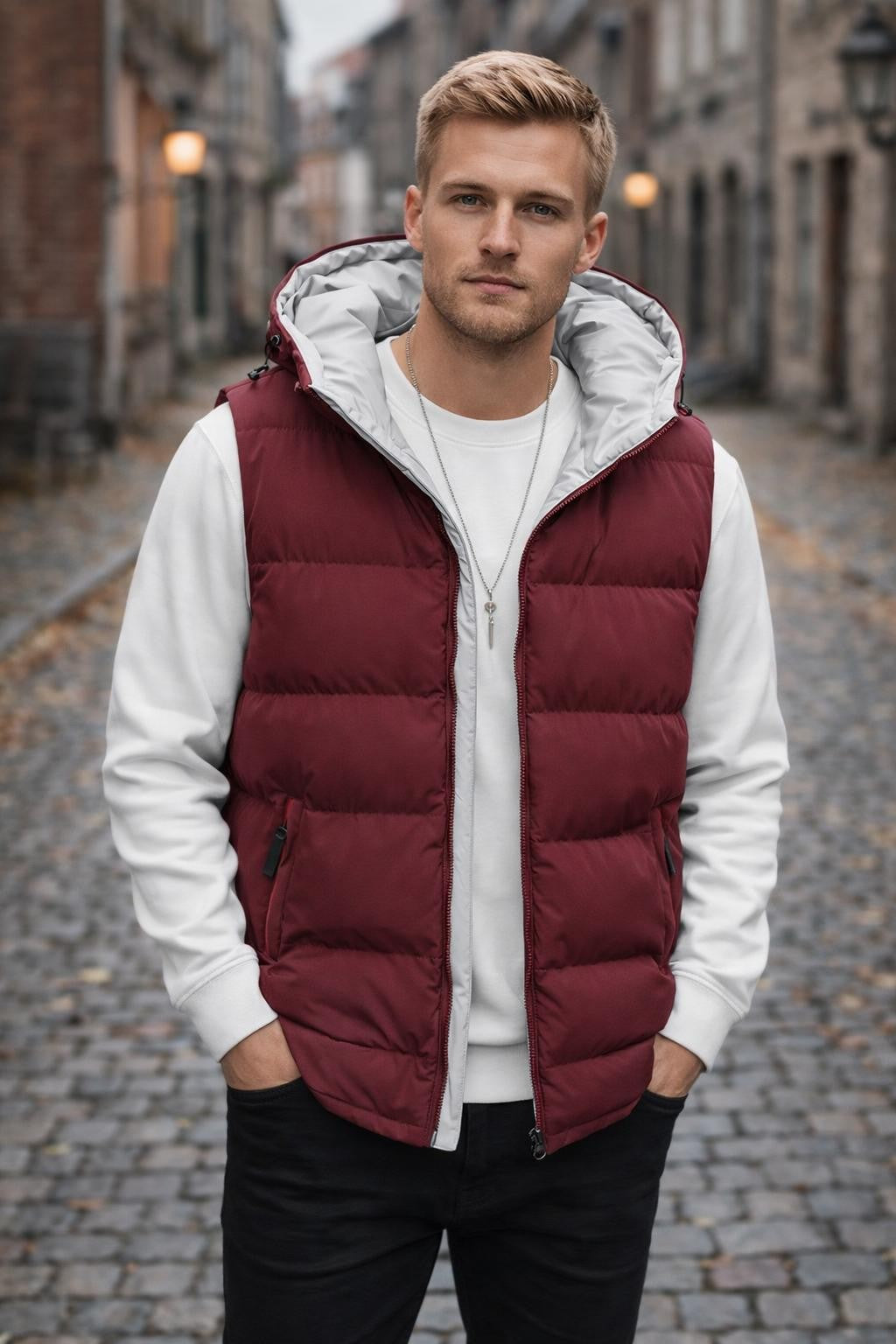 Lightweight Insulated Men's Vest - lifestyle 2