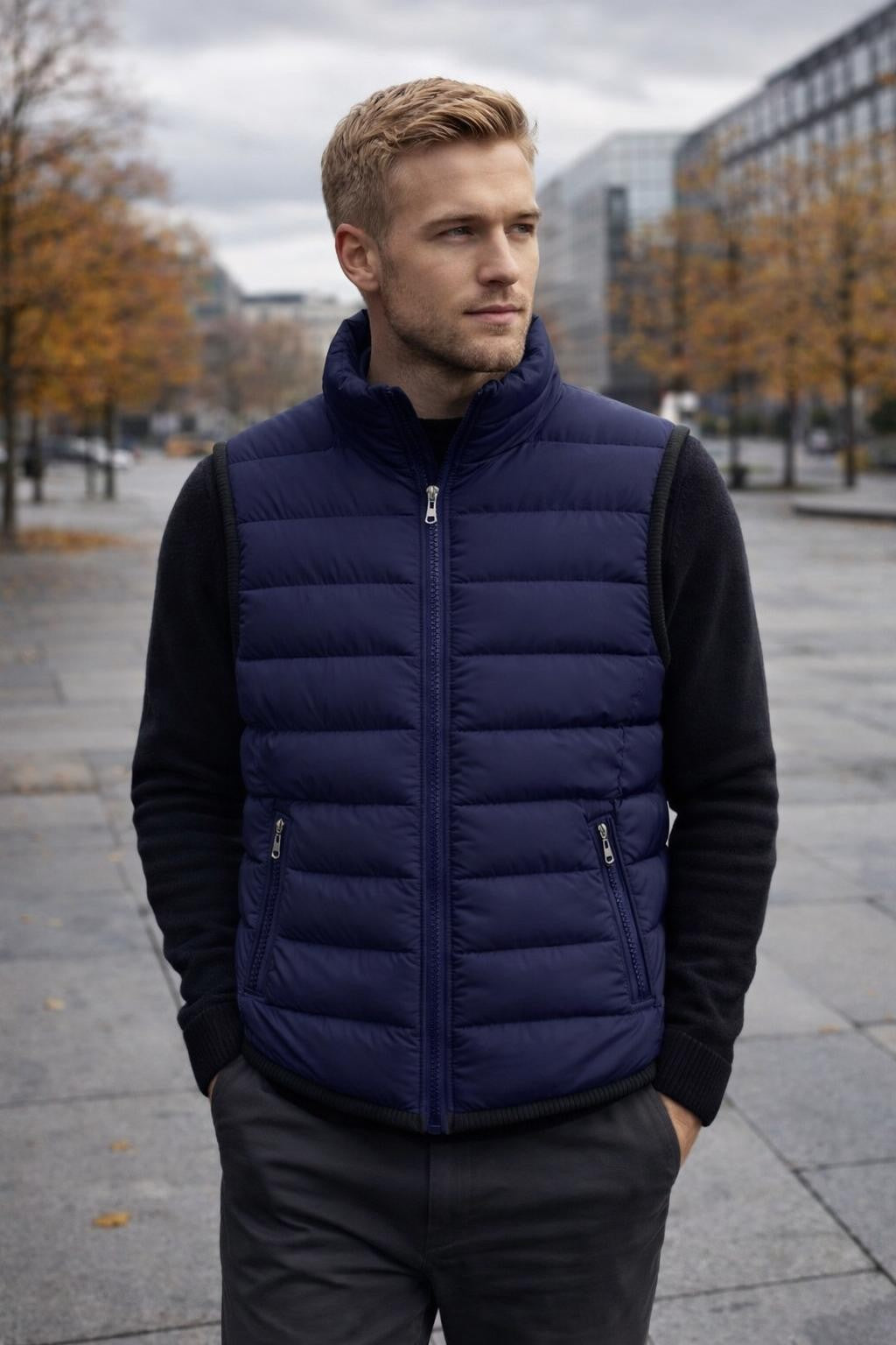 Men's Windproof Outdoor Vest - lifestyle 2