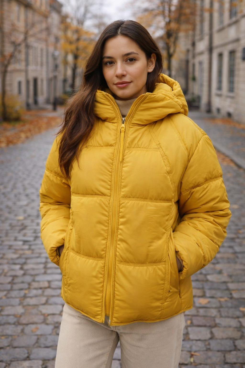Casual Drop Shoulder Zip Jacket - lifestyle 2