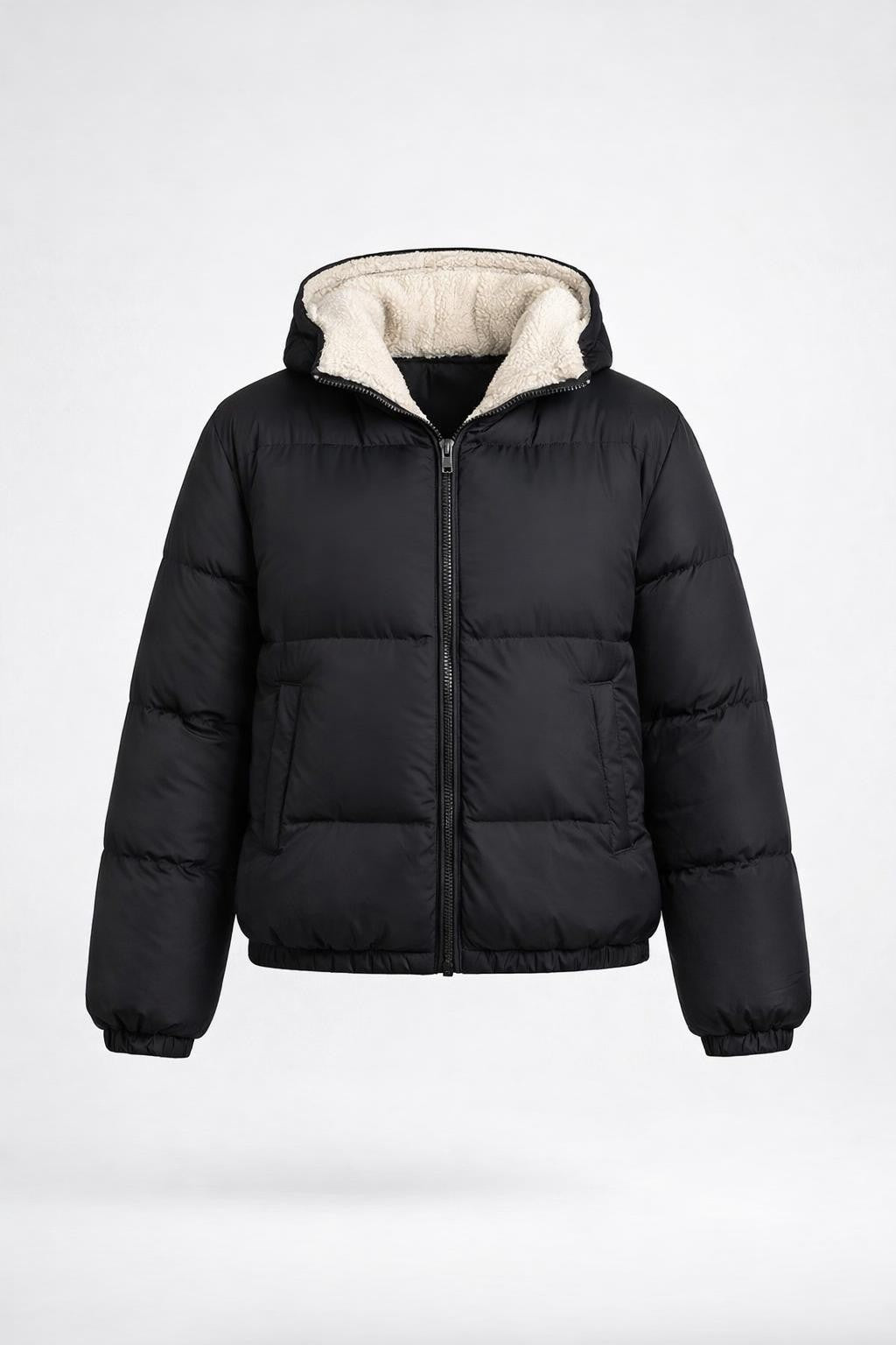 Long Sleeve Black Minimalist Jacket - product