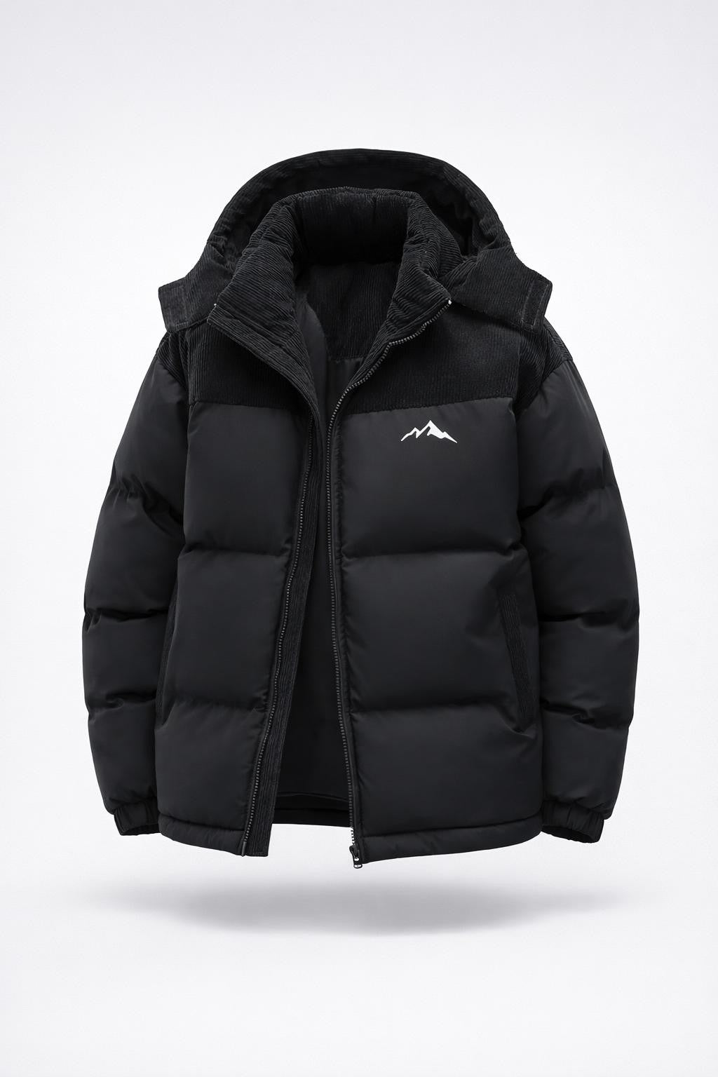 Men's Colorblock Puffer Jacket - product