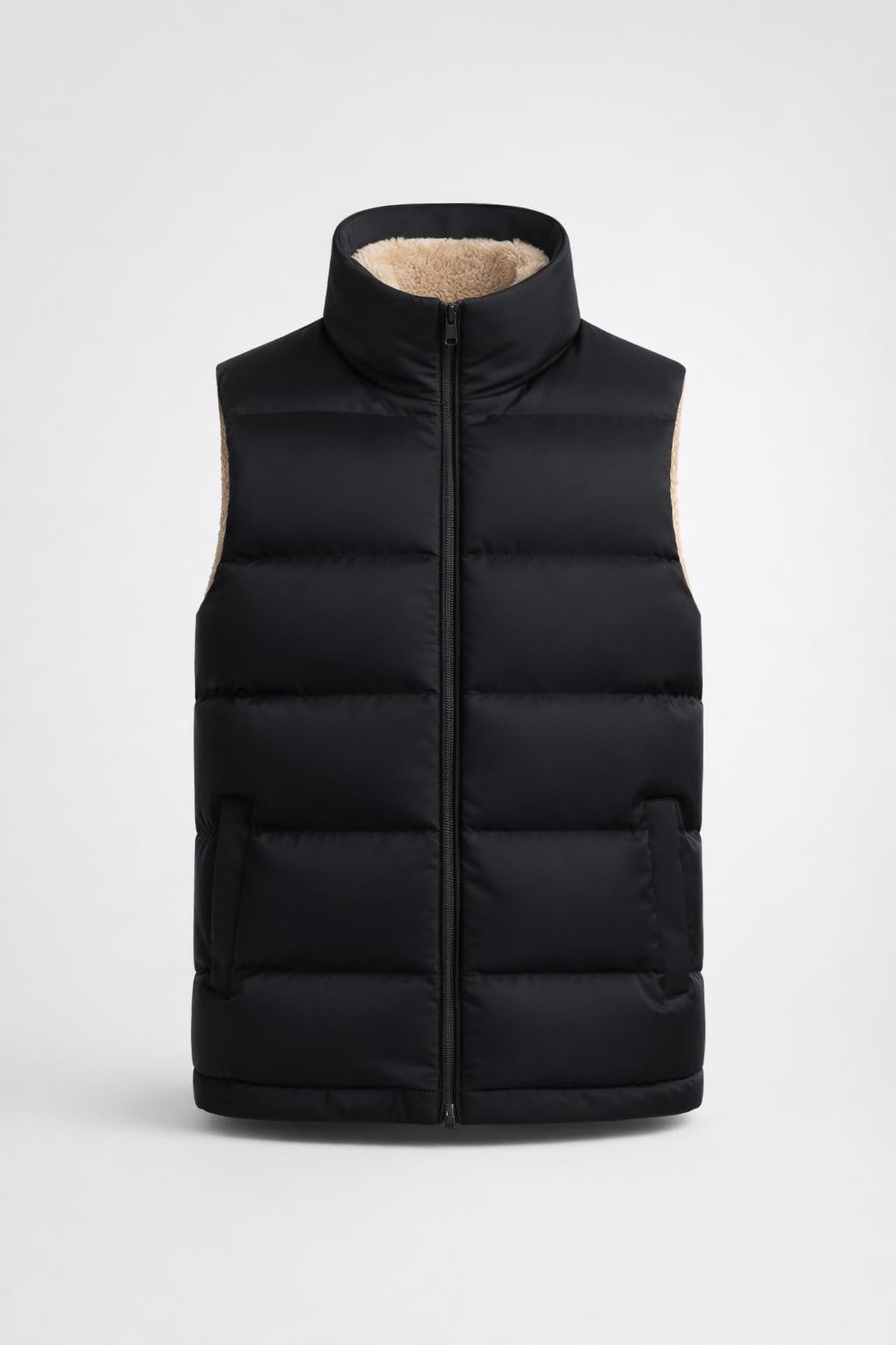Men's Fleece-Lined Casual Vest - product