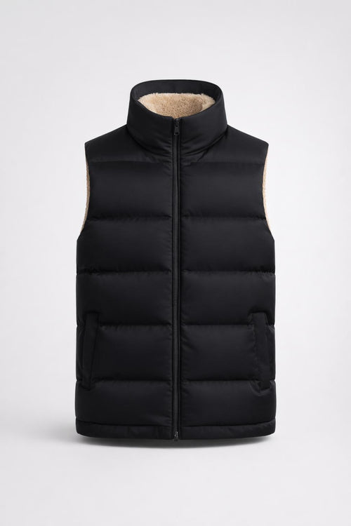 Men's Fleece-Lined Casual Vest - product