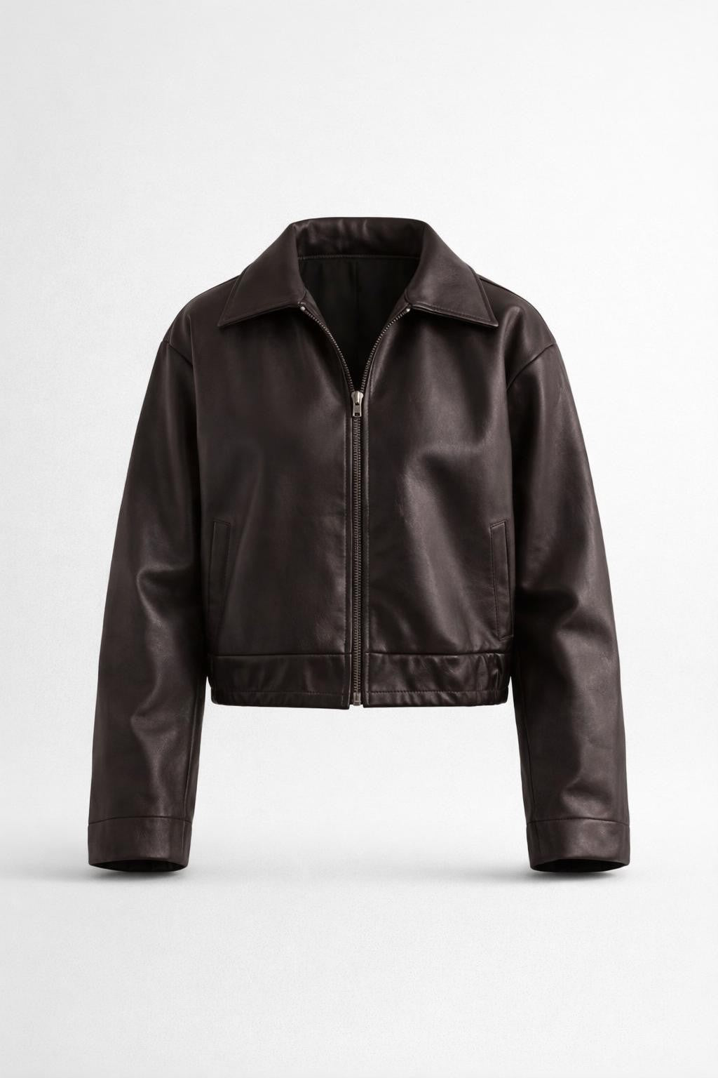 Women's Sleek PU Jacket for Versatile Wear - product