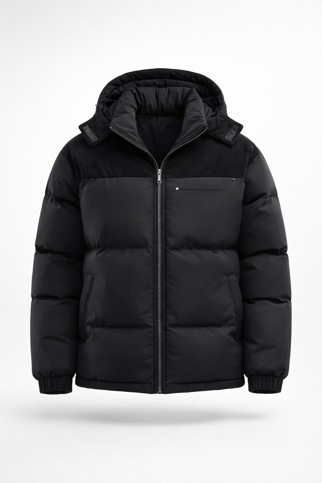 Padded Colorblock Winter Jacket - product