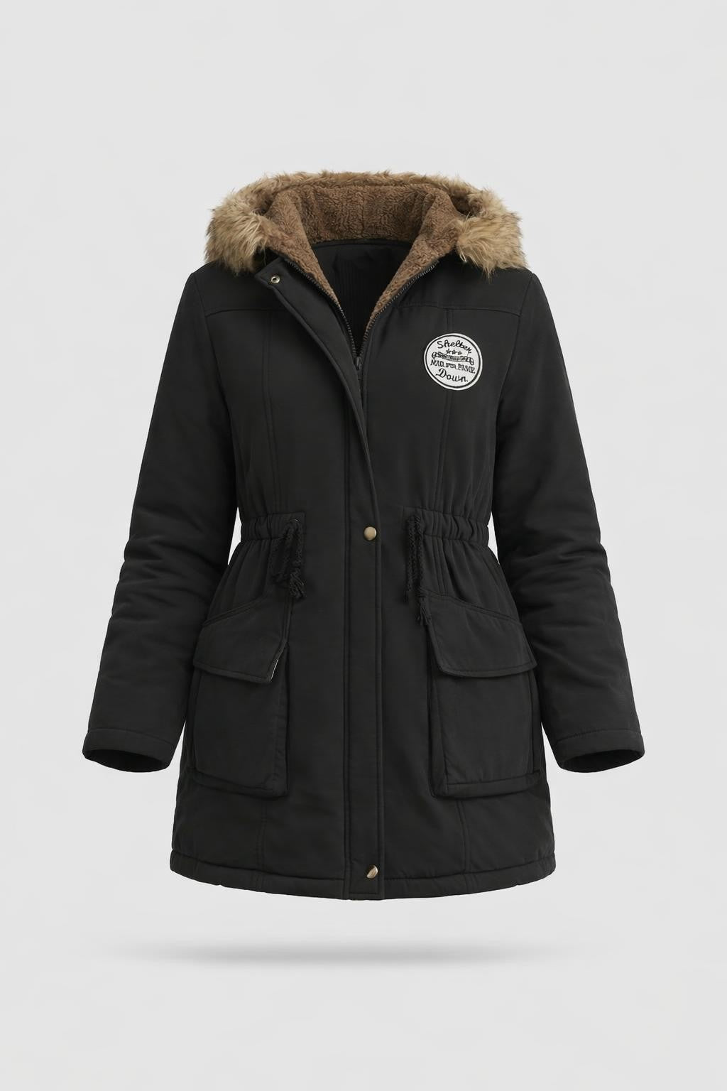 Long Winter Parka with Pockets - product