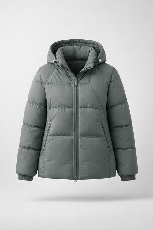 Casual Drop Shoulder Zip Jacket - product