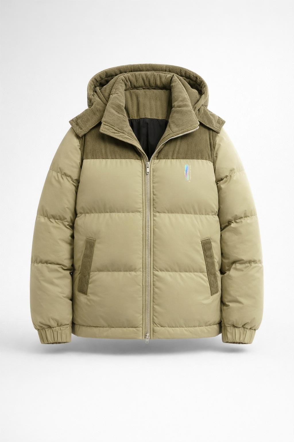 Quilted Colorblock Winter Jacket - product