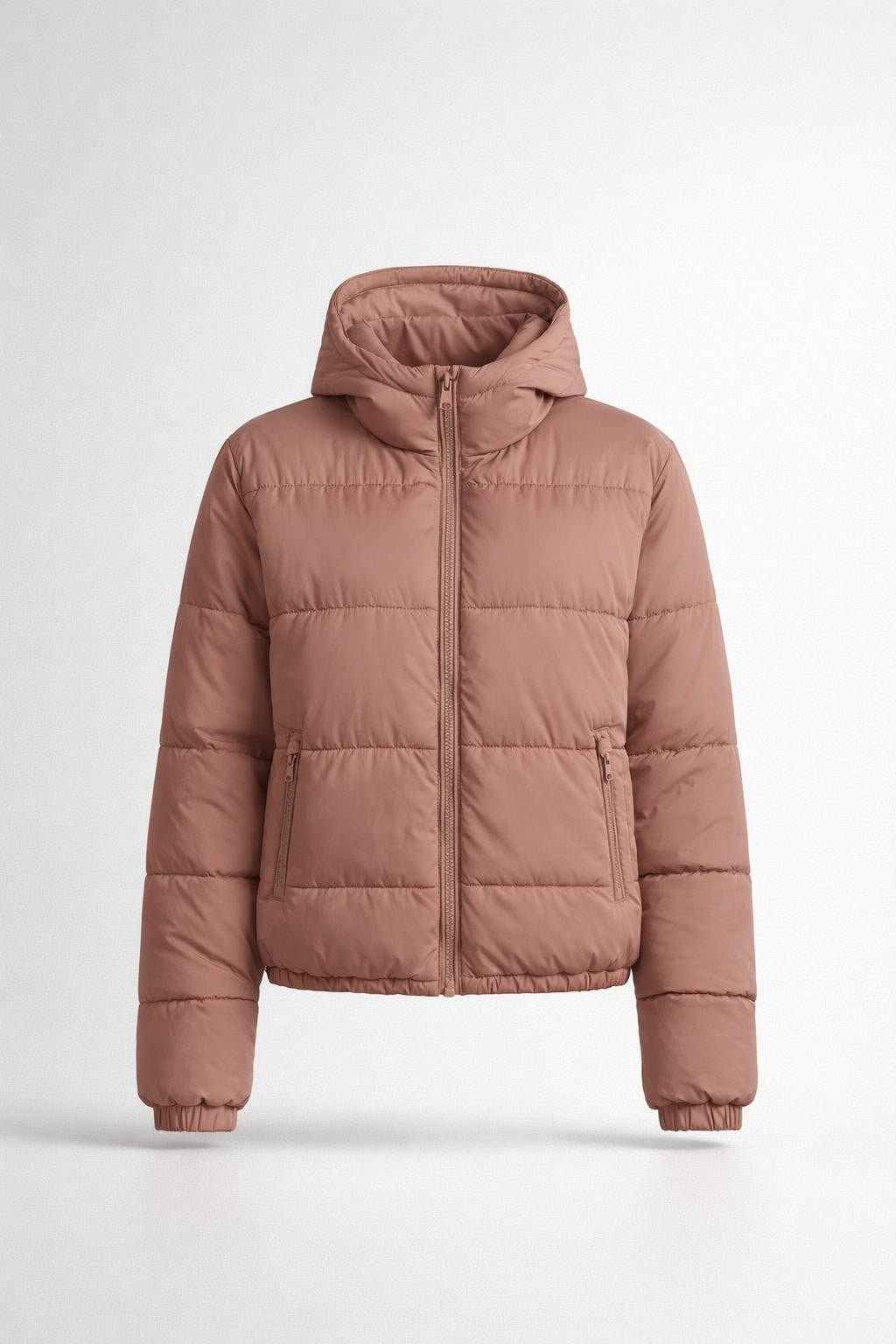 Casual Zip-Up Jacket with Pockets - product
