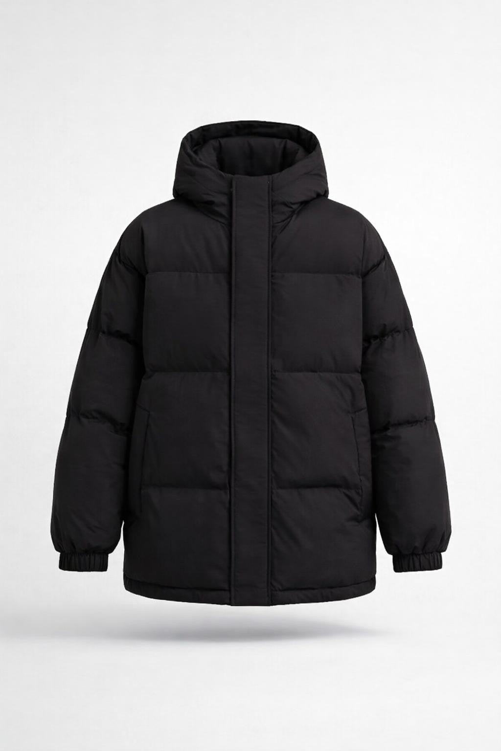 Olivia | Women's Black Insulated Puffer Jacket
