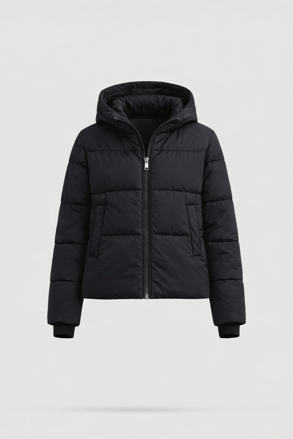 Olivia | Women's Padded Zip Up Hoodie Jacket