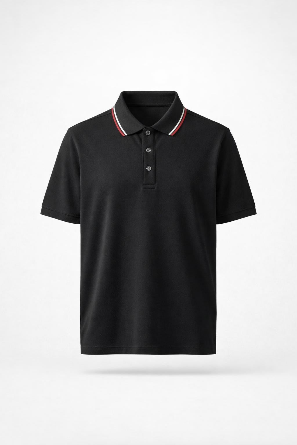 Christopher | Men's Draped Short Sleeve Polo Shirt