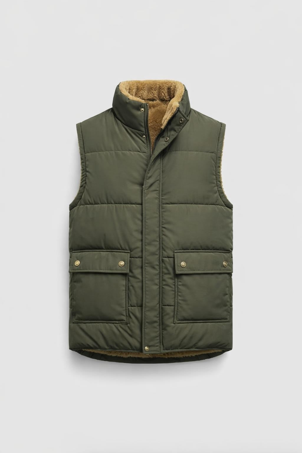 Men's Fleece-Lined Thermal Vest - product