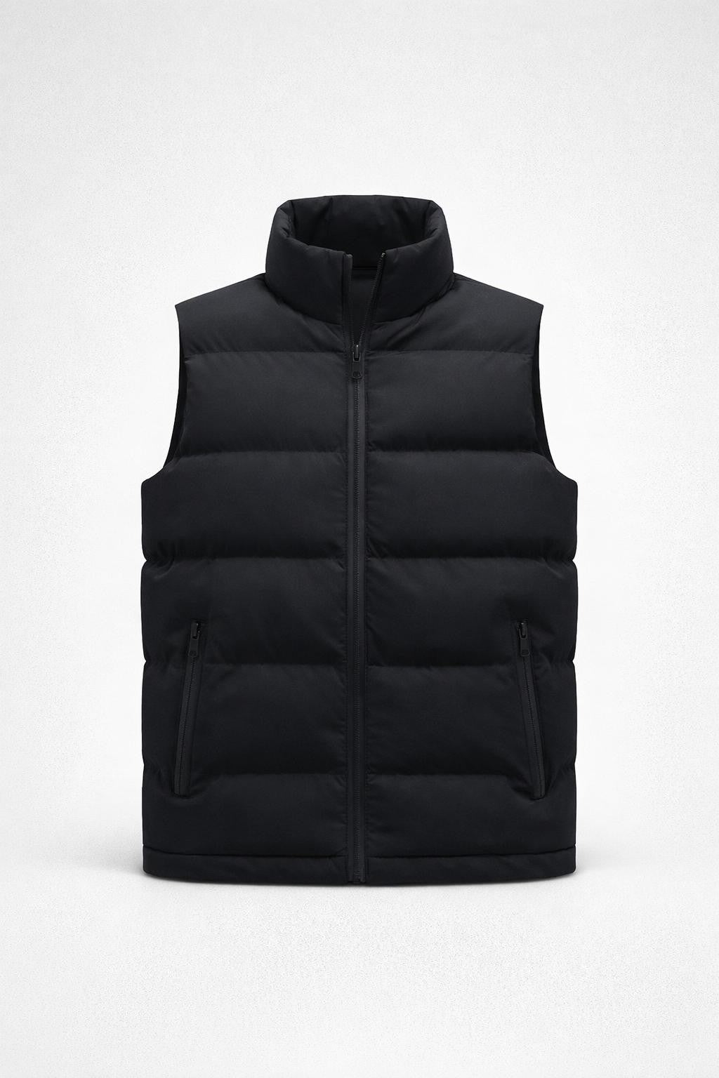 Michael | Men's Zip Up Winter Vest with Side Pockets